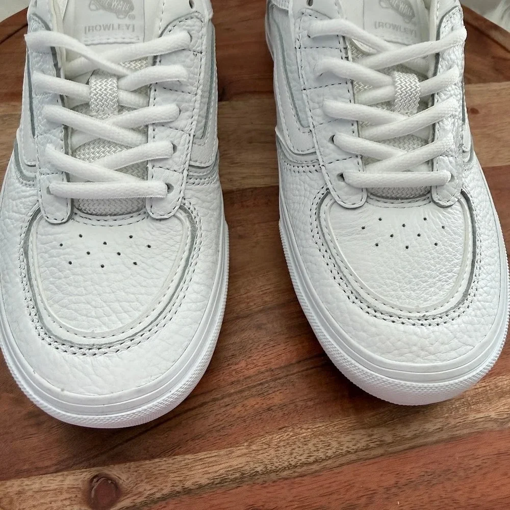 Vans Rowley Pro 66/99 White Leather‎ Men 6.5 Women 8 New Skate Shoes